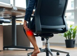 ปวดเข่าระหว่างนั่งทำงาน? 6 ท่ายืดบนเก้าอี้ที่ทำได้เลย ไม่ต้องลุก ปวดเข่าระหว่างนั่งทำงาน? 6 ท่ายืดบนเก้าอี้ที่ทำได้เลย ไม่ต้องลุก