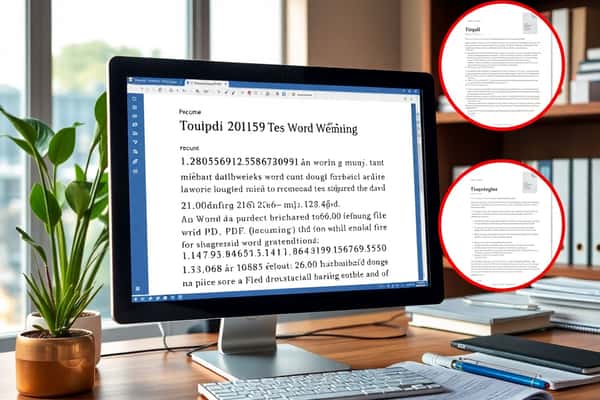 ไฟล์เดียวกัน แต่จำนวนคำไม่เท่ากัน: Word กับ PDF นับภาษาไทยได้แค่ไหน